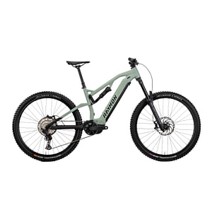 Bicicleta electrica Raymon Full Suspension Trailray 150 Pro 2025, 29 inch, M, Verde, SLX