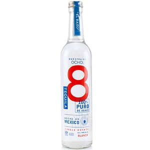 Tequila Ocho Blanco 100% Agave 0.5L /40%