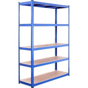 Raft depozitare G-Rack, metalic, 150 x 75x 30 cm, 5 polite, 175kg/raft, material cadru otel