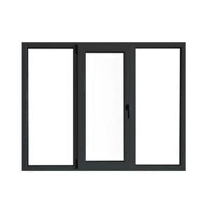 Fereastra PVC termopan Klass, 6 camere izolare, 1800x1200 mm, gri antracit, deschidere oscilobatanta stanga