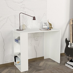 Birou Simplu, Design Modern, UnicUtil, 90 x 40 x 73.8 cm, Alb, UUDESK03