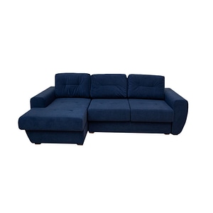 Coltar extensibil Edison Vega 39, Stanga, 260 x 213 x 65 cm, Albastru Inchis