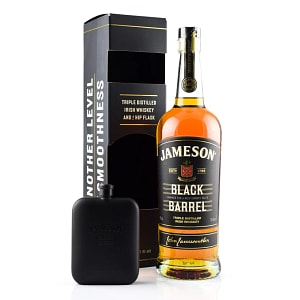 Whisky Jameson Select Reserve Black Barrel + Hip Flask, 0.7L