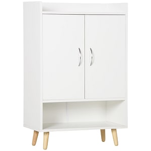 Dulap pantofar economie de spatiu pentru intrare HomCom, 60L x 30L x 92Hcm,PAL, Alb