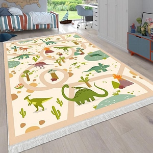 Covor copii antiderapant, 80x150 cm, CCP141