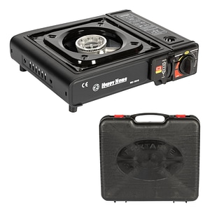 Aragaz de camping portabil COBI SMART, cu aprindere piezo, performant si fiabil