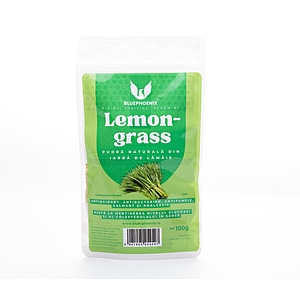 Pudra naturala Lemongrass BluePhoenix, 100 gr