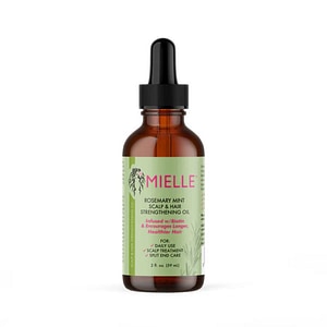 Ulei fortificant pentru scalp si par cu rozmarin si menta Mielle Organics Rosemary Mint Scalp & Hair Strengthening Oil, 59 ml