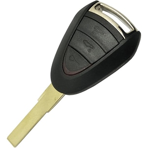 Carcasa Cheie Auto Techstar cu 3 butoane, Compatibila Porsche 911, Cayman, Boxster, Carrera GT