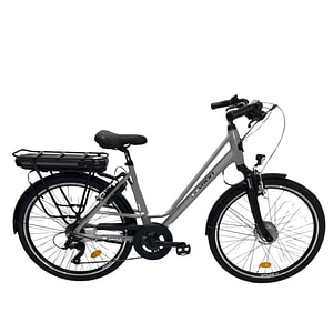 Bicicleta electrica Devron 26120, 26 Inch, M, Argintiu