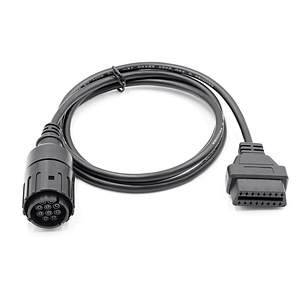 Cablu Adaptor Moto Techstar, BMW, ICOM-D, 10 Pin la OBD2 16 Pin