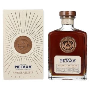 Brandy Metaxa Private Reserve, 40% Vol., 0.7L, in Giftbox