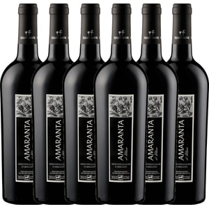 Vin rosu sec Tenuta Ulisse Amaranta Montepulciano D'Abruzzo, 6 x 0.75L