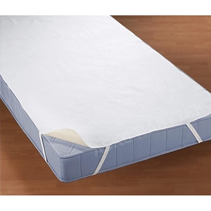 Protectie saltea impermeabila SafeSleep by Coneltex, 140x200 cm, dreptunghiulara, culoare alba