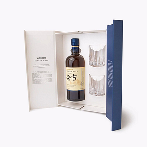 Whisky Nikka Yoichi Single Malt, 0.7L + 2 pahare