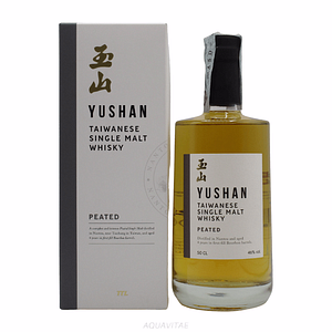 Whisky Yushan Taiwanese Single Malt Peated Cask, 0.5L