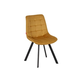 Scaun Living J265, 84 x 61 x 46 cm, Mustar