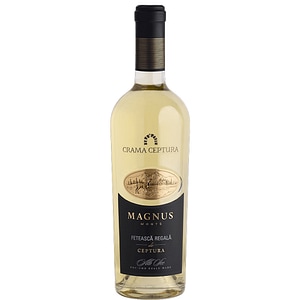 Vin Alb Ceptura Cervus Magnus Monte Feteasca Regala, Sec, 0.75L