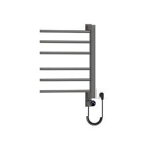 Port-prosop electric TRENDYS AB-X6GRCA, 45x 65 cm, digital, gri mat, cu 6 brate