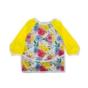 Bavetica Coccorito, Floral, Cu maneca lunga, 6 luni+, Multicolor