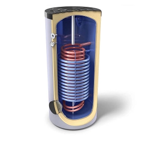 Boiler termo pentru apa calda menajera Tesy EV 9S 13S 200 60, 187 litri, 2 serpentine