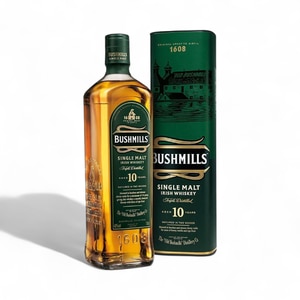 Whisky Bushmills Irish Whiskey 10 Ani, Single Malt, 0.7L