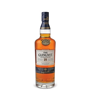 Whisky Glenlivet 18 Ani 40%, 0.7L