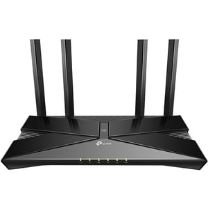 Sociable Filth Cancel Router Wireless Gigabit TP-LINK Archer AX20, Wi-Fi 6, Dual-Band 574 + 1201  Mbps, USB 2.0, negru