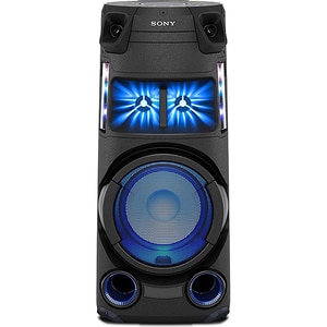 Sistem audio SONY MHC-V43D, Bluetooth, LDAC, Jet bass booster Mod fiesta, FM, Party music, negru