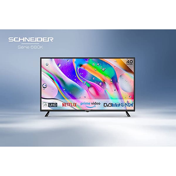 Televizor LED Smart SCHNEIDER LED43-SC680K, Ultra HD 4K, 109cm