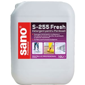 Solutie de curatare pardoseli SANO Professional S-255 Fresh, 10 l