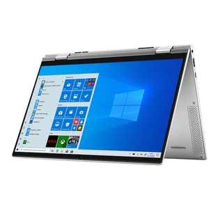 Laptop 2 in 1 DELL Inspiron 7306, Intel Core i7-1165G7 pana la 4.7GHz, 13.3" Full HD Touch, 16GB, SSD 1TB, Intel Iris Xe Graphics, Windows 10 Home, argintiu