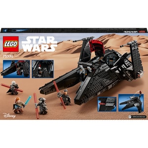 LEGO Star Wars: Transportorul Scythe al Inchizitorului 75336, 9 ani+, 924 piese
