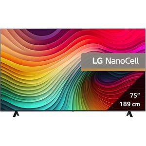Televizor NanoCell Smart LG 75NANO81T3A, Ultra HD 4K, HDR, 189cm