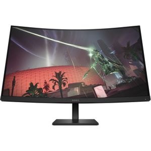 Monitor Gaming curbat LED VA HP OMEN 32c, 31.5", QHD, 165Hz, AMD Freesync Premium, negru