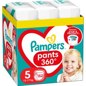 Scutece chilotel PAMPERS Pants XXL Box nr 5, Unisex, 12-17 kg, 152 buc