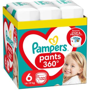 Scutece chilotel PAMPERS Pants XXL Box nr 6, Unisex, 15 kg+, 132 buc