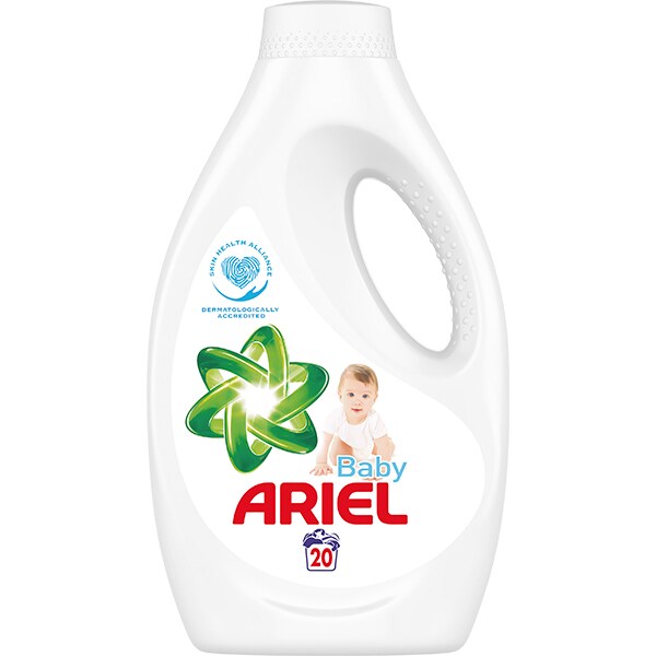 Detergent lichid ARIEL automat Baby 1.1l, 20 spalari