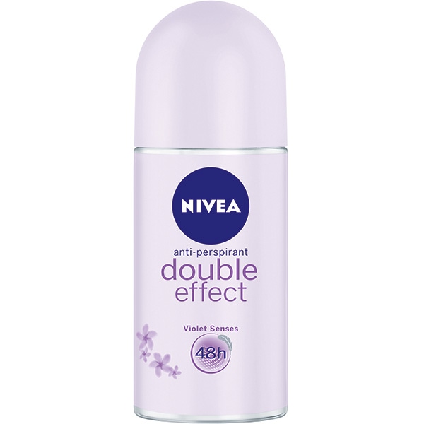 Deodorant Roll On Antiperspirant Nivea Double Effect Pentru Femei