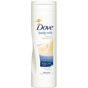 Lapte de corp DOVE Essential, pentru pielea uscata, 250ml