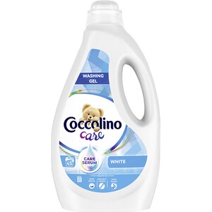 Detergent lichid COCCOLINO Care White, 1.8l, 45 spalari