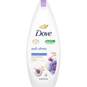 Gel de dus DOVE Antistres Blue Chamomile & Oat Milk, 250ml