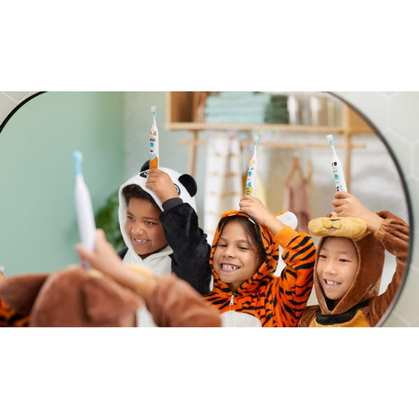Periuta de dinti electrica copii PHILIPS Sonicare Kids HX3601/01, 31000 miscari/min, 1 program, 1 capat, alb