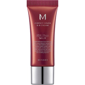 Crema BB MISSHA Perfect Cover SPF 42, 27 Bej miere, 20ml