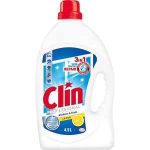 Solutie de curatat geamuri CLIN Lemon, 4.5 l