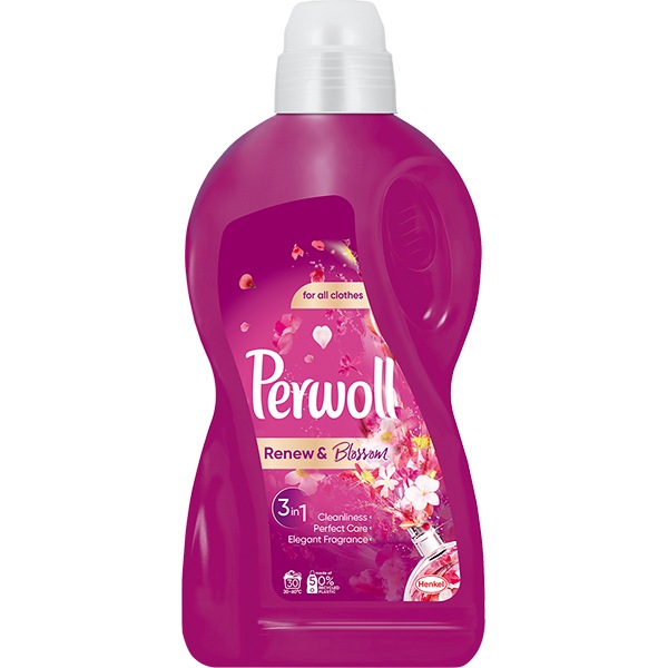 Detergent Lichid Perwoll Renew Blossom 1 8l 30 Spalari