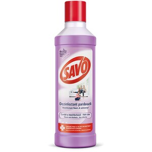 Detergent dezinfectant pentru pardoseli SAVO Lavander, 1l 