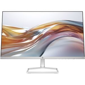 Monitor LED IPS HP 524sw, 23.8", Full HD, 100Hz, argintiu-alb