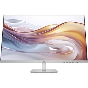 Monitor LED IPS HP 527sh, 27", Full HD, 100Hz, Inaltime ajustabila, argintiu-negru