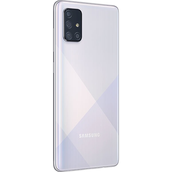 Telefon SAMSUNG Galaxy A71, 128GB, 6GB RAM, Dual SIM, Prism Crush Silver